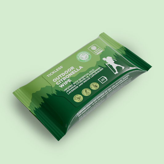 Toalhitas de Citronela TICKLESS® Outdoor