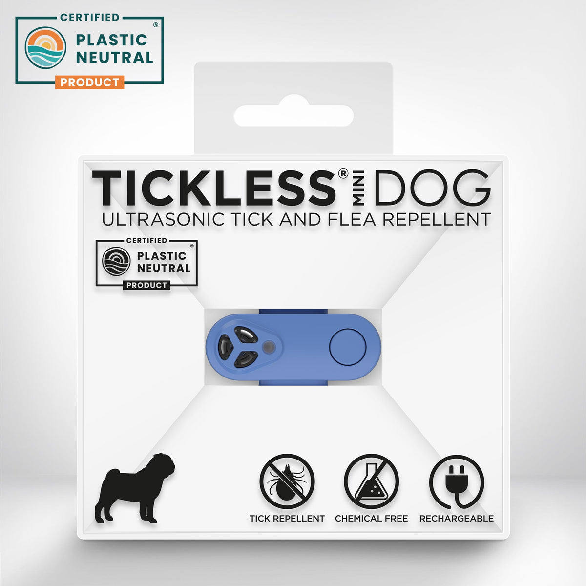 TICKLESS® Mini – Repelente Ultrassónico de Carraças e Pulgas para Animais de Pequeno Porte