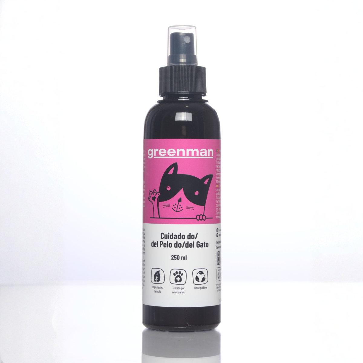 Spray Probiótico para o Pelo e a Pele dos Gatos
