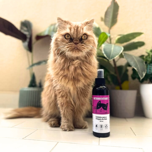 Spray Probiótico para o Pelo e a Pele dos Gatos