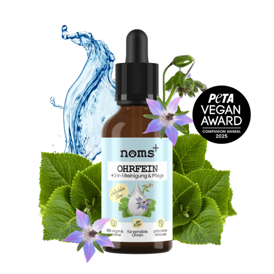 Conjunto 2 em 1 de Higiene dos Olhos e Ouvidos para Cães e Gatos com Prata Coloidal (2 × 50 ml)