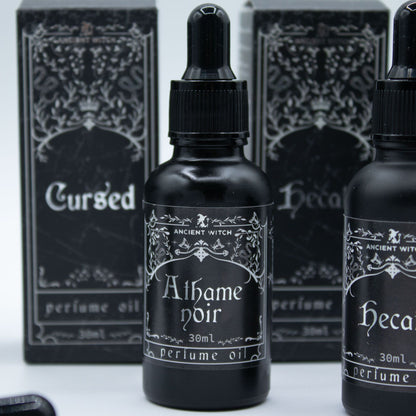 Óleo Perfumado da Bruxa Ancestral – Athame Noir