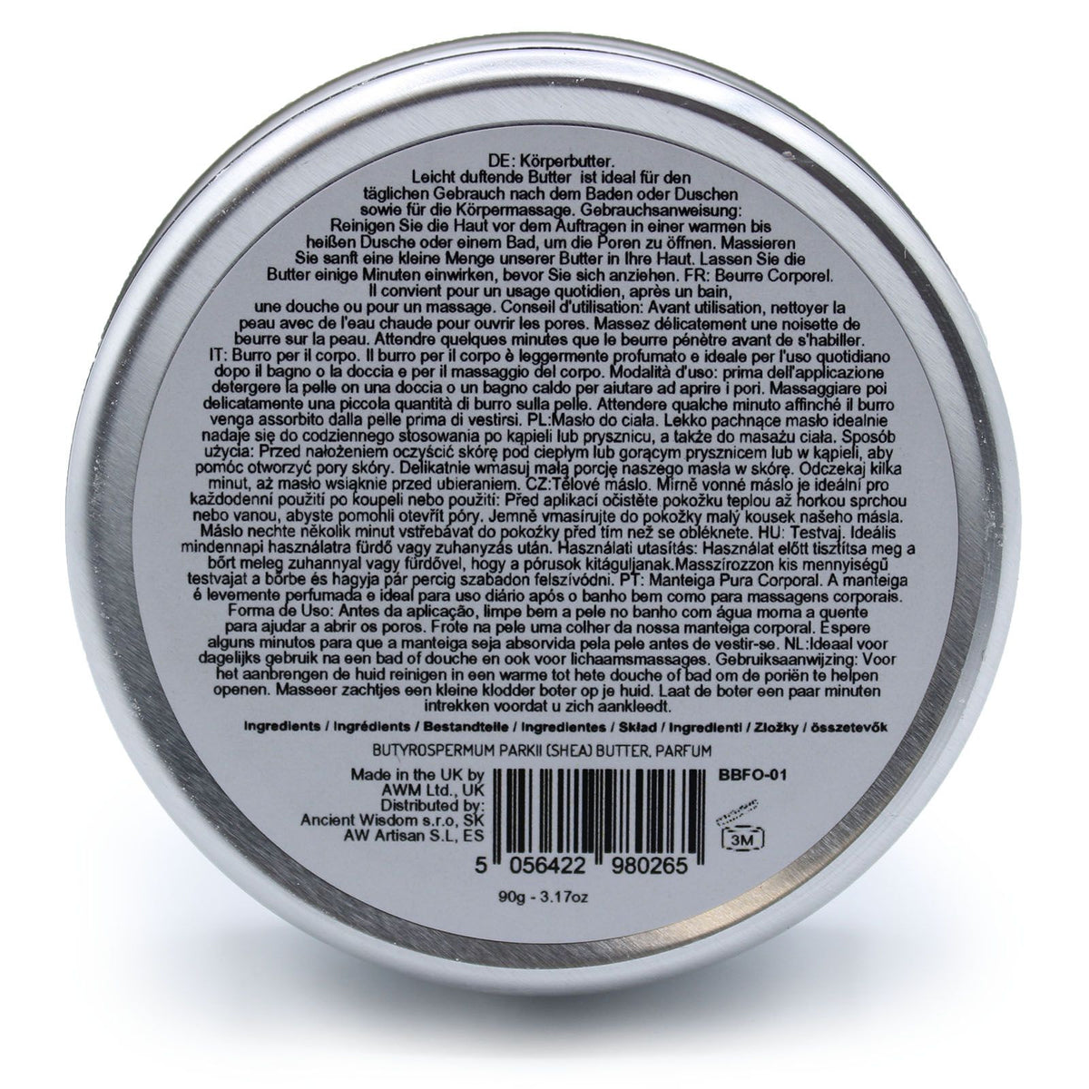 Manteiga Corporal de Karité Perfumada – 90 g