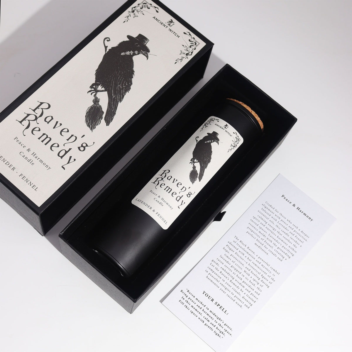 Velas Purificadoras de Brujas Antiguas – Remédio dos Corvos