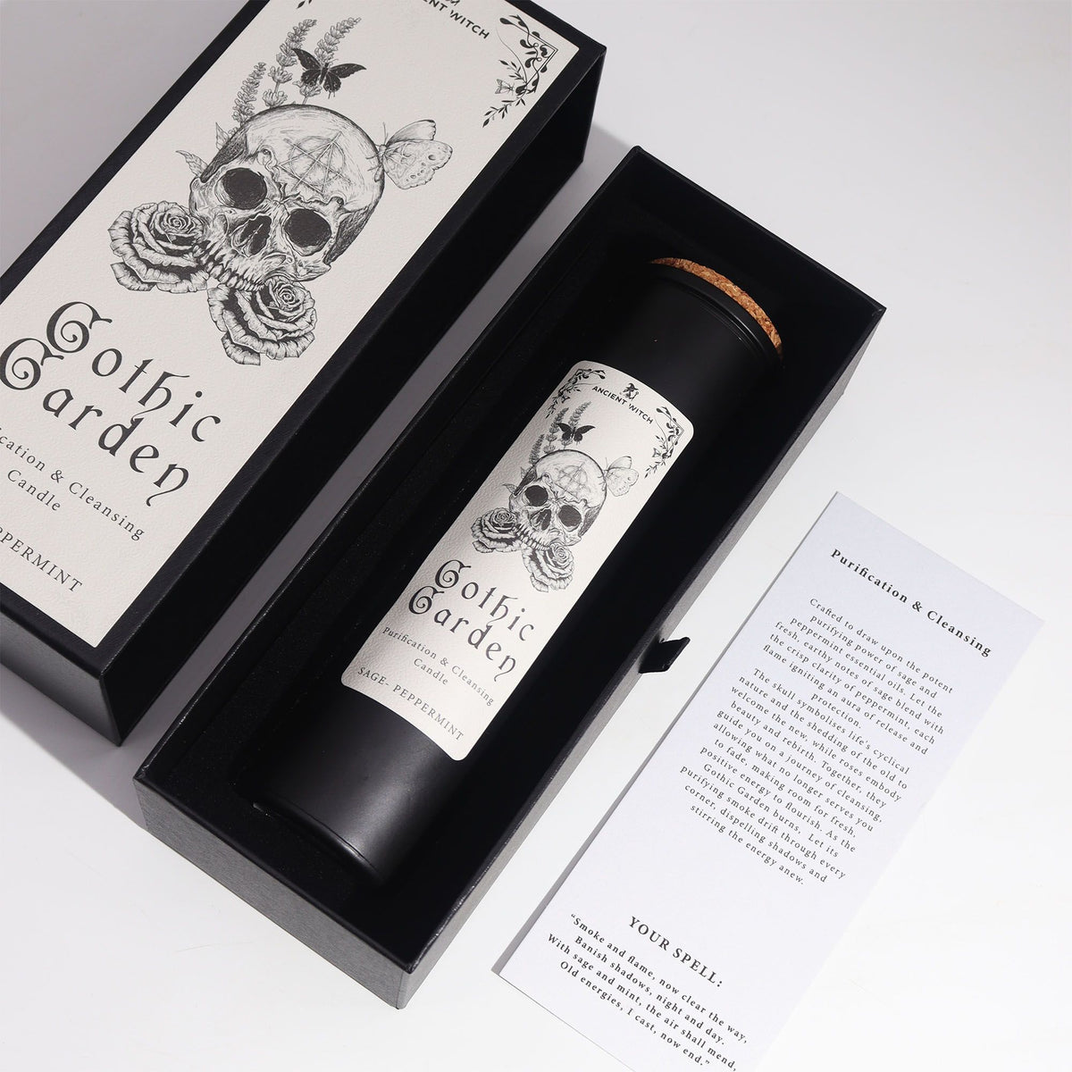Ancient Witch Purifying Candles – Gothic Garden