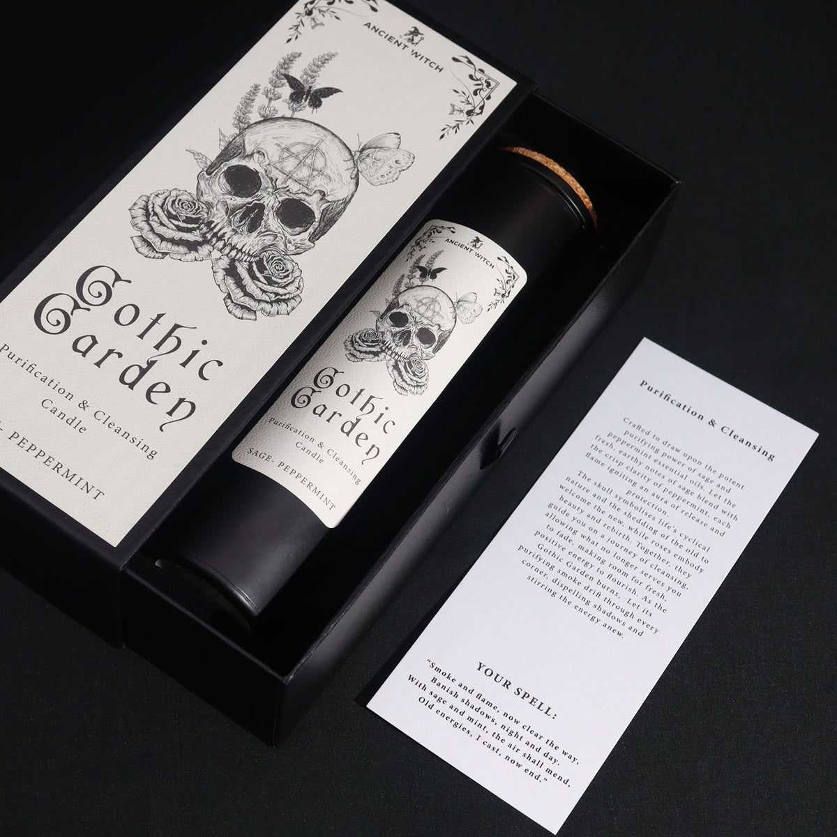 Ancient Witch Purifying Candles – Gothic Garden