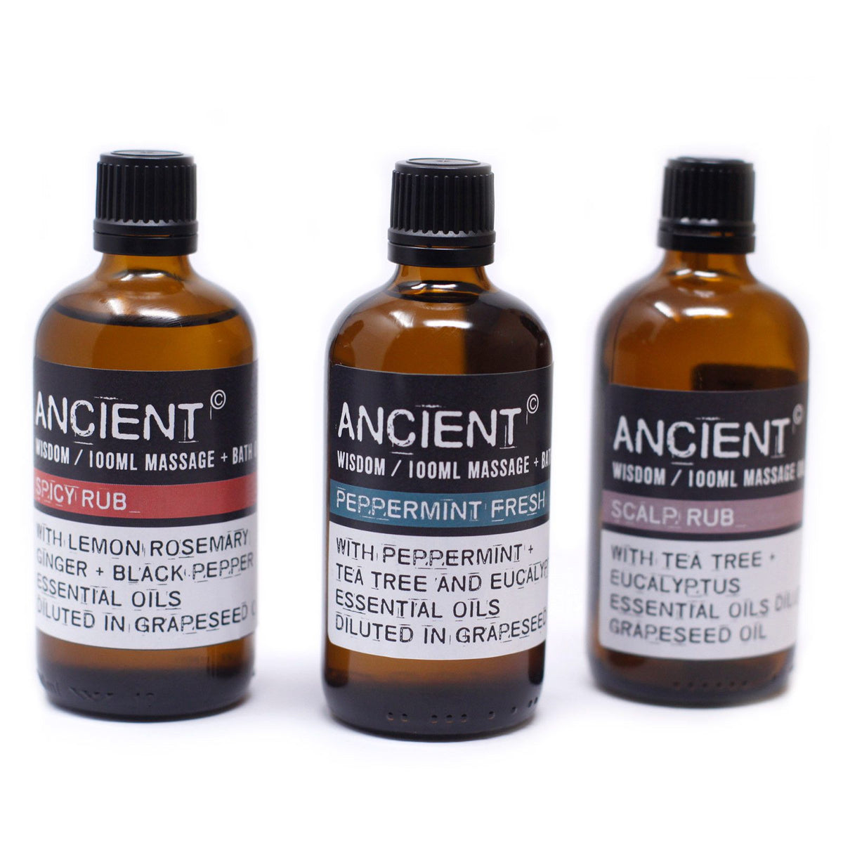 Óleos de Massagem Ancient Wisdom – 100 ml