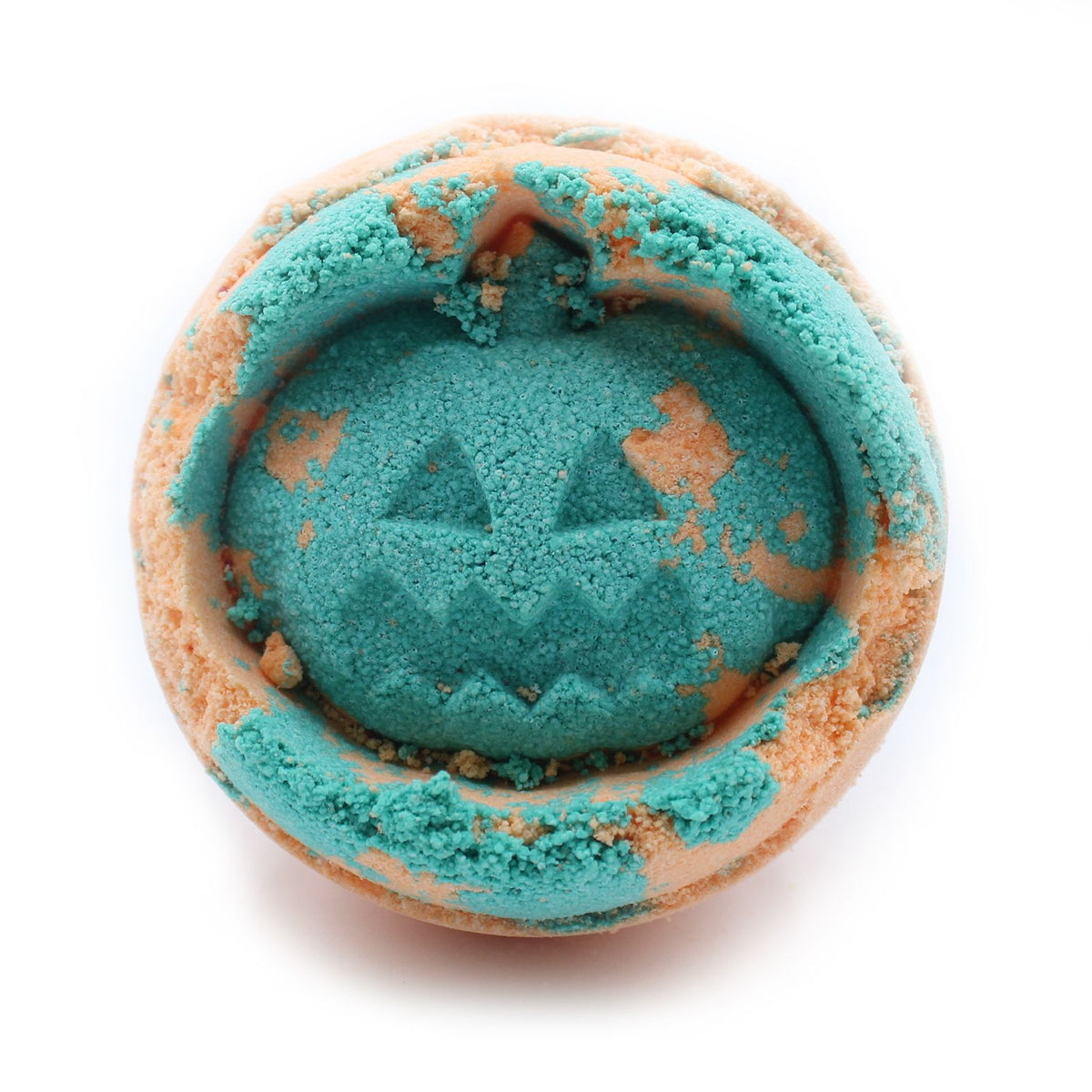 Bomba de Banho de Funcho e Laranja para o Halloween